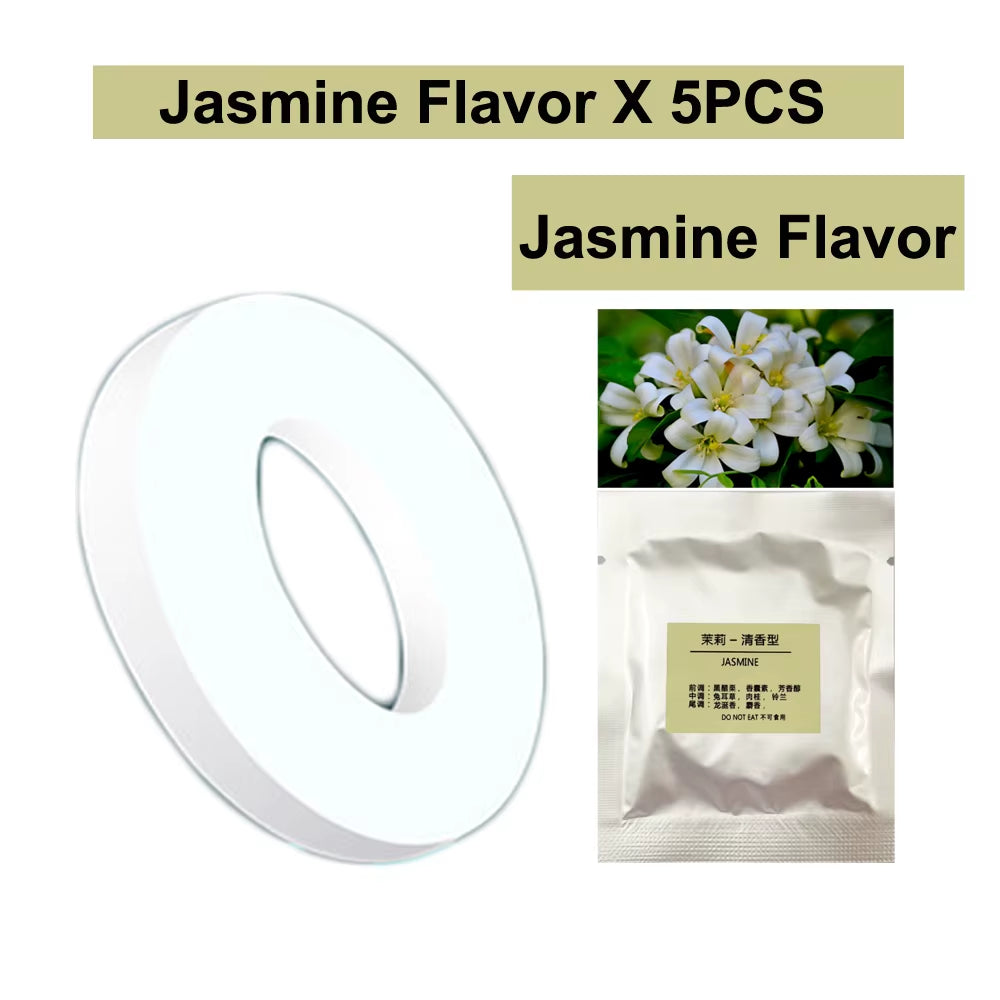 5-50 PCS PE Material Car Air Freshener Perfume Tablets Accessories Solar Rotation Car Perfume Diffuser Supplement Accessories
